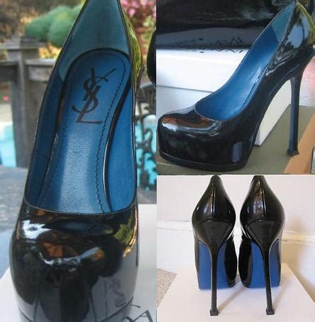 ysl blue sole heels|YSL shoes for sale.